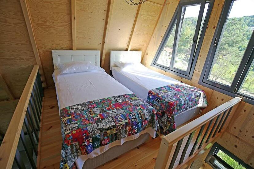 Happyhouse Bungalov Three-Room, Sw Pool With Lake View, Sapanca B1 エクステリア 写真